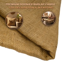 Fabricante de tela de yute RTS respetuoso con el medio ambiente Kolkata India tela de arpillera Natural Premium para manualidades de decoración del hogar DIY exportación