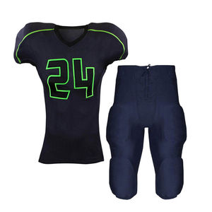 Uniforme de Fútbol Americano Personalizado OEM de Nuevo Diseño al por Mayor, de Secado Rápido, Transpirable y Cómodo, con Logotipo y Talla Personalizados - Product Image 1