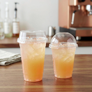 Gobelet en plastique jetable transparent PP PET 360ml 500ml pour boissons, 95mm, pour bubble tea, smoothie, café glacé - Product Image 5