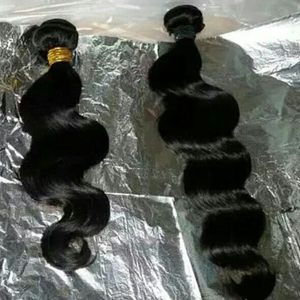 Extensiones de Cabello Virgen Indio Castaño Miel Ondulado Profundo con Punta en U, Doble Trama a Máquina HD para Peluca Transpirable Sin Pegamento SV3 SV301 - Product Image 1