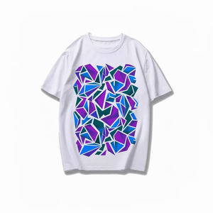 Conjunto de Verano para Hombre y Mujer, Color Sólido, Estampado con Letras, Cómodo, Transpirable, Estilo Americano, Holgado, Manga Corta y Pantalones Cortos - Product Image 2