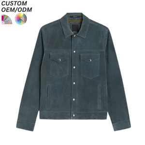 แจ็คเก็ตยีนส์วินเทจสไตล์ลำลองสำหรับฤดูหนาว แบบยูนิเซ็กซ์ คลาสสิค ทรงทรัคเกอร์ ล้างสีแบบแอซิดวอช สตรีทแวร์ รับผลิตแบบ OEM ODM สำหรับการขายส่ง - Product Image 4