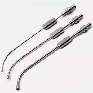 Tubo de Succión Yankauer de Med Innovations, Instrumento Quirúrgico Manual de Acero Inoxidable para Cirugía ORL, Dental y General, con Certificación CE e ISO - Product Image 6
