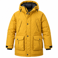 Parka longue et épaisse pour homme, manteaux d'extérieur, vestes parka grande taille pour hommes, prix de gros