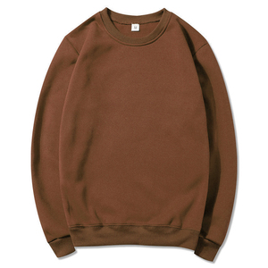 Sweat-shirts à col rond vierges grande taille, streetwear, personnalisables avec logo, en molleton épais, pour hommes - Product Image 4