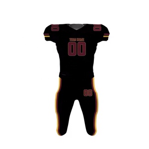 Custom Design 100_ Polyester Men's American Football Uniform Adult And Youth Wear Sublimation Unisex American Football Uniform - Product Image 2