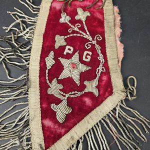 Écharpes Grand Constantine personnalisées en gros avec ruban blanc et broderie sur mesure pour écharpes maçonniques - Product Image 6
