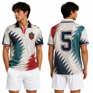 Camiseta de Fútbol Retro Deportiva, Uniforme Personalizado con Diseño Argyle, Envío a Todo el Mundo, Pedido con MOQ Bajo, Servicio de Muestras, Modelo Élite Moderno para Partidos - Product Image 5