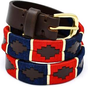 Ceinture Équestre Décontractée de Haute Qualité pour Hommes, Faite à la Main, en Cuir Véritable avec Boucle en Acier, Vente Directe Grossiste - Product Image 3