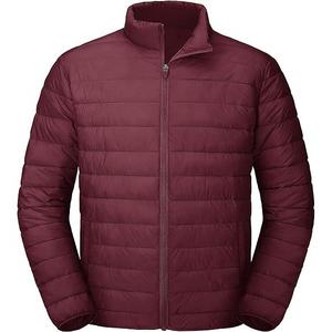 Unisex Designer Winter Puffer Jacket Waterproof Quilted Bubble <b>Padded</b> Stand Collar Hooded Patchwork Custom Nylon Outdoor Use - Product Image 4