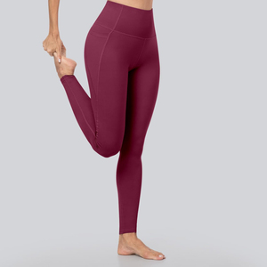 Leggings de yoga pour femmes, nouvelle collection, haute qualité, pour la gym, le fitness et les tenues décontractées, taille élastique, prix de gros. - Product Image 4