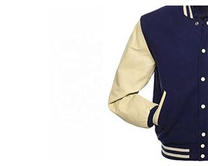 Customized Men's Casual Vintage Style <b>Winter</b> <b>Jacket</b> Cool Streetwear Varsity <b>Leather</b> Bomber for University College Students - Product Image 5