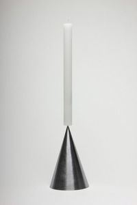 Portavelas Individual Minimalista de Cobre, Decoración Moderna de Metal para Mesa, Elegante Accesorio para el Hogar, para Comedor y Sala de Estar - Product Image 4