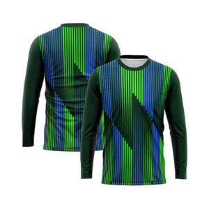 Nouveau design 2026 – T-shirt de tir personnalisé OEM à manches longues pour le basketball, le football et le soccer, pour adultes et enfants - Product Image 2