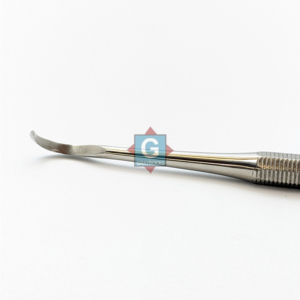 Sonda dental manual de acero inoxidable con mango estriado Gray Rocks, explorador endodóntico, instrumento de clase I - Product Image 4