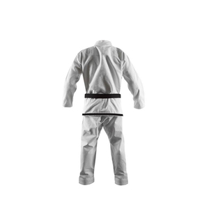 Tenue d'entraînement décontractée de couleur unie, uniforme de Jiu-Jitsu avec chapeau, en solde, uniforme de karaté 100 % coton en solde - Product Image 3