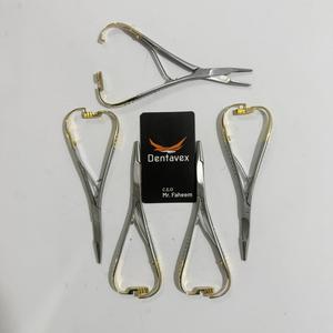 Stainless Steel Medical Dental Needle Holder Tweezers <b>Surgical</b> <b>Instrument</b> Set Dentistry Tool CE Certified 2-Year Warranty - Product Image 1