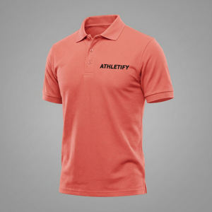 Camisa de Algodón Sólido Personalizada para Hombre, Premium, Piqué, Manga Corta, Cómoda, Informal, para Golf, Oficina, Uniforme de Personal, Equipo Deportivo - Product Image 1