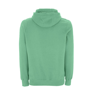 Sweat-shirt à capuche décontracté pour homme avec empiècements raglan, manches longues, épaules contrastées, poche avant, style streetwear - Product Image 3