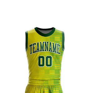 Uniforme de basketball sans manches personnalisé de qualité supérieure, imprimé par sublimation, respirant, pour adultes, en vente - Product Image 5