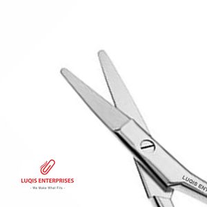 Tijeras para Septum Cottle con Mangos Angulados y Hojas Dentadas, Instrumento Quirúrgico de Rinoplastia de Acero Inoxidable - Product Image 2