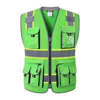 Gilet de sécurité réfléchissant de qualité supérieure, vêtements de travail haute visibilité, fabricant d'uniformes, approvisionnement en gros