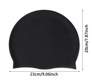 Gorro de Natación de Silicona Flexible para Entrenamiento Físico, Gorro de Natación Ligero para Actividades Acuáticas, Gorro de Natación para Adultos con Ajuste Seguro - Product Image 4
