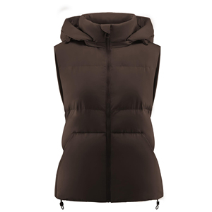 Gilet matelassé décontracté pour homme, sans manches, veste d'hiver légère, gilet chaud rembourré, veste de mode pour l'extérieur - Product Image 1