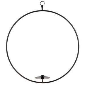 Handcrafted Metal Hoop <b>Wall</b> <b>Sconce</b> Candle Holder Minimalist Round Geometric <b>Wall</b> Mount Candle Stand for Modern Home Decor - Product Image 1