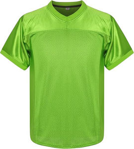 High Quality Customized Breathable Plus Size American Football Jersey for Men with Short Sleeves and Front Logo - Product Image 3