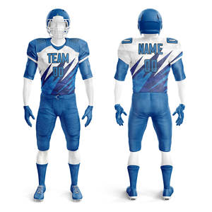 Best Price Custom Unique Design American Football Uniform Plus Size 100% Polyester Durable Quality - Product Image 6