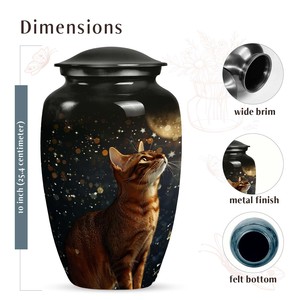 <b>Cat</b> Cremation <b>Urn</b> for Pet Ashes Pet <b>Urns</b> for <b>Cats</b> - Product Image 2