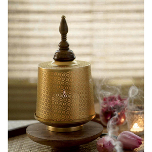 Brass Cylinder <b>Candle</b> Holder With Leaf Pattern Heat Resistant Home Wedding Decoration Metal <b>Tealight</b> <b>Candle</b> Holder - Product Image 5