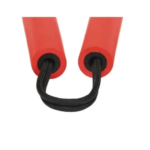 Nunchaku Recto de Acero de 25 mm y 1.2 m, Transpirable, Cómodo, Ligero, Antideslizante, Equipo de Entrenamiento Rojo, Unisex, para Artes Marciales - Product Image 3