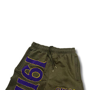 กางเกงขาสั้นจ็อกเกอร์ผู้ชาย OMEGA PSI PHI 1911 รุ่นคัสตอม ผ้าแคนวาสคอตตอน 100% ลำลอง เอวกลาง พิมพ์ลาย กันลม ปิดด้วยเชือกผูก - Product Image 5