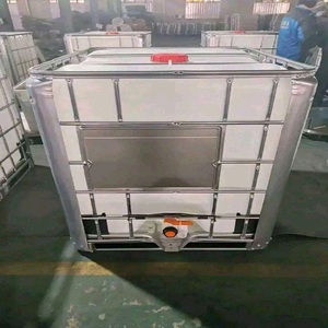 ถัง IBC สแตนเลสขนาด 1000 ลิตร มีสินค้าในสต็อก |   ราคาขายส่งถัง IBC สีขาวใหม่สำหรับเก็บและขนส่งของเหลวที่ปลอดภัยต่อการใช้งานกับน้ำ - Product Image 5