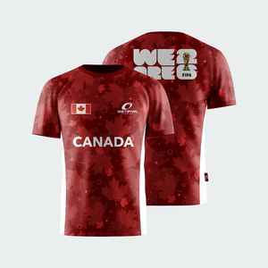 Camiseta de Fútbol Unisex 2026 para Aficionados, Personalizable, Transpirable, 100% Poliéster, Secado Rápido, Cuello Redondo, Impresión Digital - Product Image 1