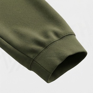 Women's Olive Green 2 Piece Knitted Tracksuit Full Sleeve Zipper <b>Top</b> Jogger Pants Casual Sportswear Set All Seasons - Product Image 6