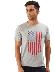 เสื้อยืดแฟชั่นสำหรับผู้ชายเสื้อยืดคอกลมแขนสั้นพิมพ์ลายตามสั่งผ้าฝ้าย100% ปั่นวงแหวน - Product Image 4