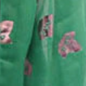 AKA Foil Applique Gauze Scarf Green Lightweight Fashion <b>Wrap</b> with <b>Pink</b> Foil Crest Print Soft Sorority Shawl for Women - Product Image 4