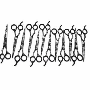 Ciseaux de coiffure professionnels en acier inoxydable, lame tranchante, manche long, pour droitiers, pour utilisation en salon de coiffure - Product Image 6