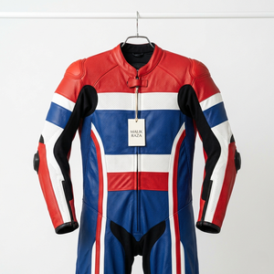 Traje de Motocicleta de Cuero Hecho a Mano de Primera Calidad, Personalización de Marca, Diseño Personalizado, Talla Personalizada - Product Image 5