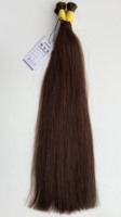 Precio al por mayor extensiones de cabello a granel color oscuro 100% cabello virgen vietnamita de alta calidad