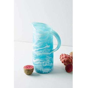 Handcrafted Resin Jug for Parties Durable Rustic Drinkware Type for Fruit <b>Infusion</b> Pitcher - Product Image 4