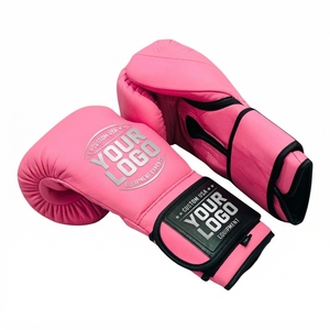 Guantes de Boxeo Blancos con Cordones para Adultos, Entrenamiento de Kickboxing, Artes Marciales, Soporte para Muñeca, Material PU, Correa Ajustable para Muñeca, Unisex - Product Image 4