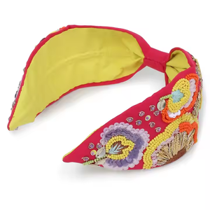 Diademas de Alta Calidad 2026 Hechas a Mano, Diseño de Moda para Mujeres y Niñas, Multicolores, Bordadas y con Cuentas - Product Image 4