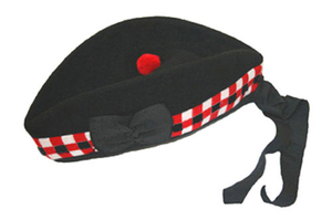 Chapeau Glengarry en Laine pour Homme, Personnalisé pour Bande de Cornemuses Celtiques/Uniforme de Tambour-major, Usage Cérémoniel, Prix Abordable, Conception Personnalisée OEM, Vente en Gros - Product Image 2