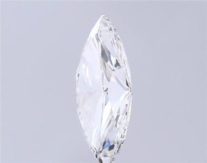 Diamante cultivado en laboratorio de 5.01 ct, F VVS2, blanco, talla marquesa. - Product Image 3