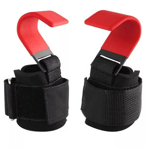 Correas de Neopreno Resistentes para Levantamiento de Pesas, Protección Profesional para Peso Muerto, Ejercicio en Gimnasio, Ganchos para Levantamiento de Pesas - Product Image 1