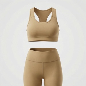 Conjunto de Yoga Ligero para Mujer, Ropa Deportiva para Gimnasio, Ropa Deportiva Activa, Ropa Deportiva Atlética, Trajes para Correr - Product Image 1
